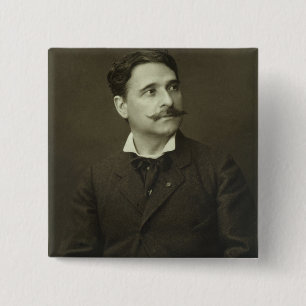 「Galerie ContemporaiからのジュールGarnier (1847-89年)、 缶バッジ