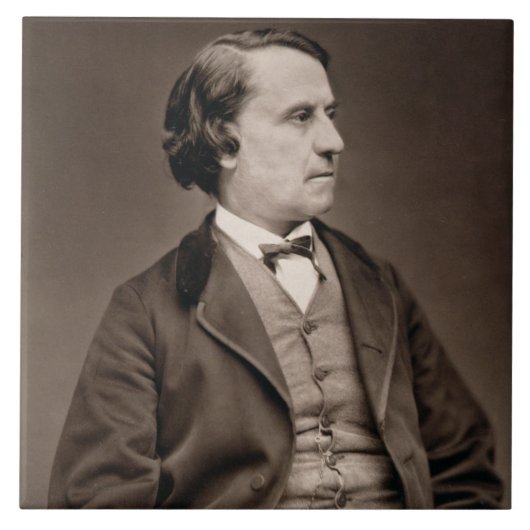 「Galerie Contemporaineからのルイ・ブラン(1813-82年)、 タイル (正面)