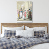Galeries du Palais-王室の、Tableau deより キャンバスプリント (インサイチュ (寝室))