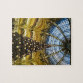 Galeries La Fayette at Christmas,パリ,フランス ジグソーパズル (横)