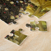 Galeries La Fayette at Christmas,パリ,フランス ジグソーパズル (側面)