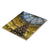 Galeries La Fayette at Christmas，パリ，フランス タイル (側面)