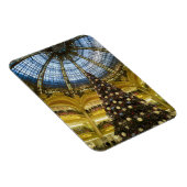 Galeries La Fayette at Christmas，パリ，フランス マグネット (右側)