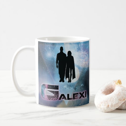 GALEXIロゴコーヒーマグ コーヒーマグカップ (ドーナツ)
