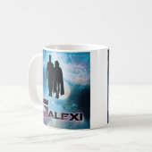 GALEXIロゴコーヒーマグ コーヒーマグカップ (正面左)
