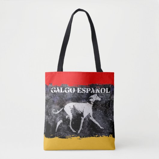Galgo espagnol トートバッグ (正面)