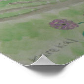 galgo/greyhound ポスター (角)