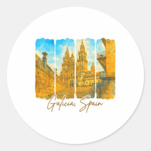 Galiciaスペイン旅行旅行筆跡Meet I ラウンドシール