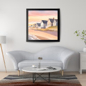 Galilee by the Sea | Rhode Island Beach Watercolor ポスター