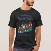 Galilee seas storms religious Christians Christian Tシャツ (正面)