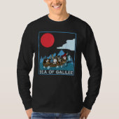 Galilee seas storms religious Christians Christian Tシャツ (正面)