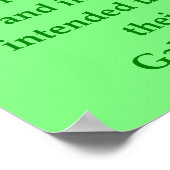 Galileo quote ポスター (角)