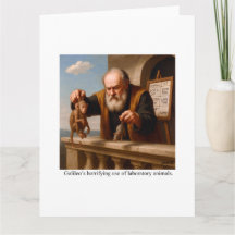 Galileo’s horrifying use of laboratory animals.