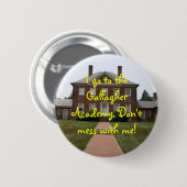 Gallagherの女の子ボタン 缶バッジ (正面&裏面)