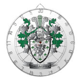 Gallagherの紋章付き外衣 ダーツボード (正面)