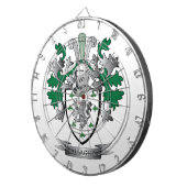 Gallagherの紋章付き外衣 ダーツボード (正面右)