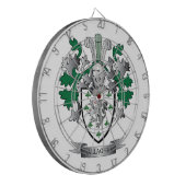 Gallagherの紋章付き外衣 ダーツボード (正面左)