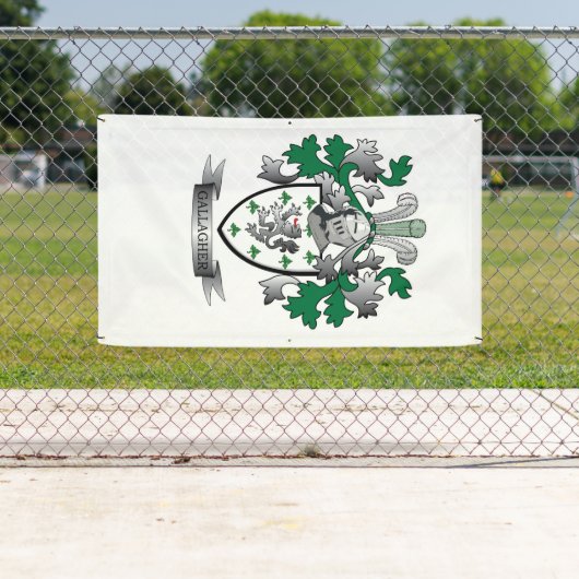 Gallagherの紋章付き外衣 横断幕 (インサイチュ)