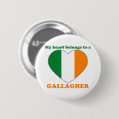 Gallagher 缶バッジ (正面&裏面)