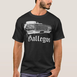 Gallegos  Lowrider Cholo Chola Family Gift  Tシャツ