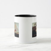 Galleonsは岩が多い海岸で破壊しました マグカップ (中央)