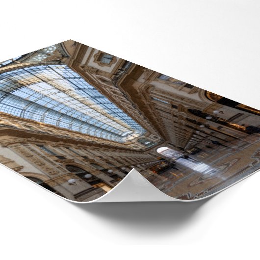 Galleri Vittorio Emanuele ポスター (角)