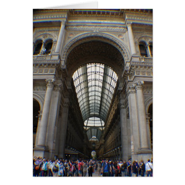 Galleria Vittorio Emanuele II – ミラノ，イタリア (正面)