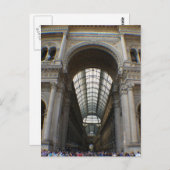 Galleria Vittorio Emanuele II – ミラノ，イタリア ポストカード (正面/裏面)
