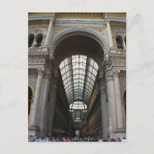 Galleria Vittorio Emanuele II – ミラノ，イタリア ポストカード (正面)
