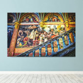 Gallery of Ancestorsヴィンテージ絵画ズ キャンバスプリント (インサイチュ (ウッドフロア))