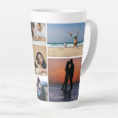 Gallery of Eight Photos for Cherished Memories カフェラテマグ (右アングル)