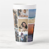 Gallery of Eight Photos for Cherished Memories カフェラテマグ (正面)