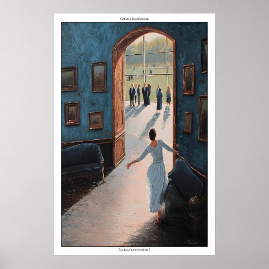 Gallery View Wall Art Print - Elegant Surrealist ポスター (正面)