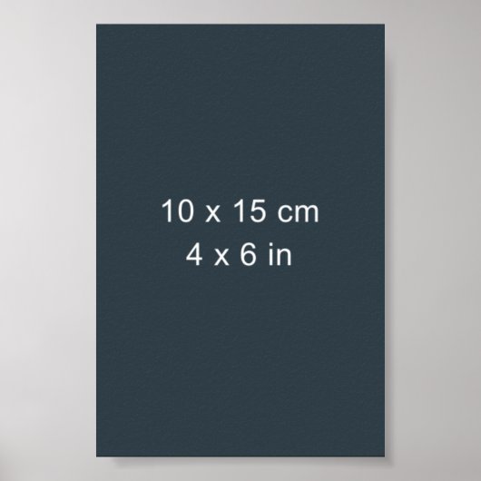 Gallery Wall Layout Template Photo 10x15cm 4x6in ポスター (正面)