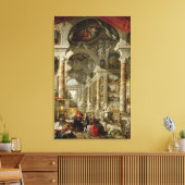 Gallery with モダン Views of Rome, 1759 キャンバスプリント (インサイチュ (リビング))