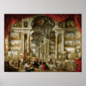 Gallery with モダン Views of Rome, 1759 ポスター (正面)