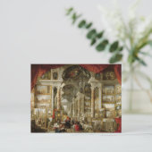 Gallery with モダン Views of Rome, 1759 ポストカード (スタンド正面)
