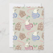 Galletas y chocolate シーズンカード (裏面)