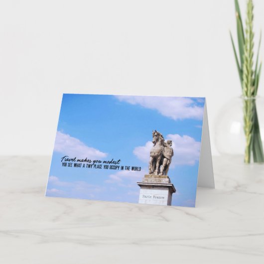 GALLIC WARRIOR Greeting Card サンキューカード (正面)