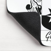 Gallinaの家紋 マウスパッド (コーナー)