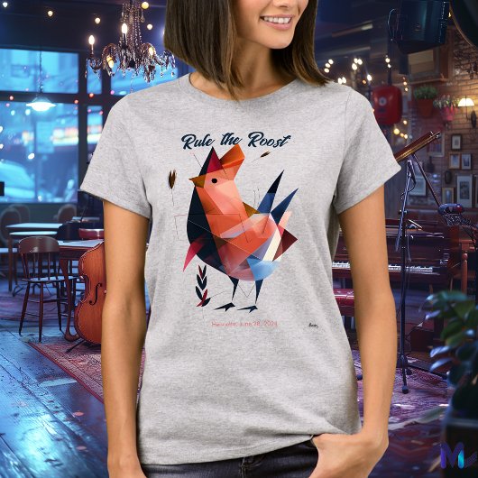 Gallina Abstracta Regia Tシャツ