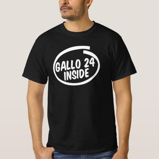 GALLO 24 INSIDE Tシャツ (正面)