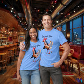 Gallo Abstracto al Amanecer Tシャツ