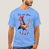 Gallo Abstracto al Amanecer Tシャツ (正面)