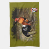Gallo/Galo/Rooster キッチンタオル (縦)