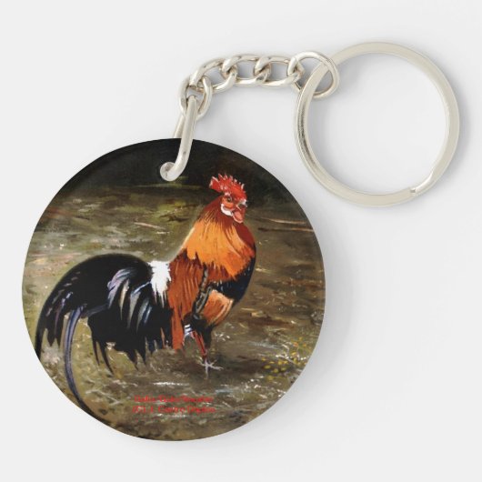 Gallo/Galo/Rooster キーホルダー (裏面)