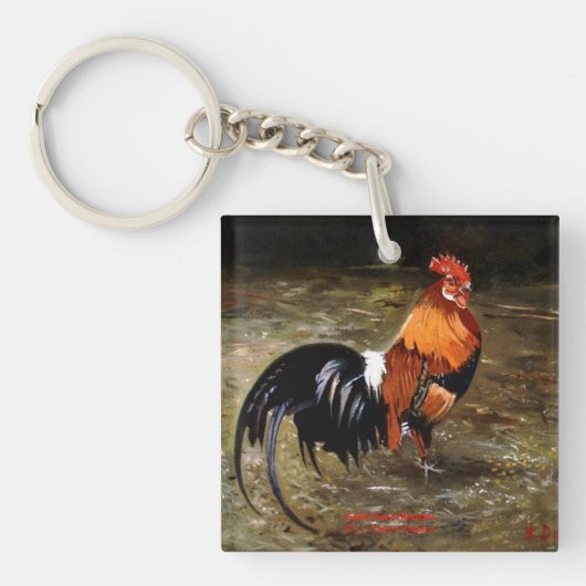 Gallo/Galo/Rooster キーホルダー (正面)