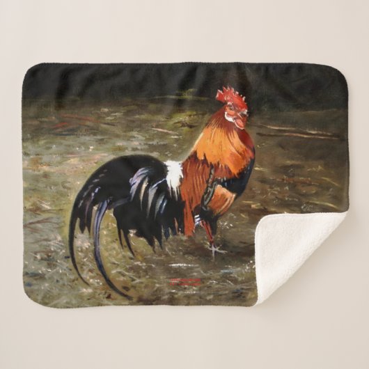 Gallo/Galo/Rooster シェルパブランケット (正面(横))