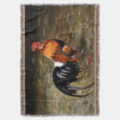 Gallo/Galo/Rooster スローブランケット (正面縦)