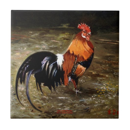 Gallo/Galo/Rooster タイル (正面)
